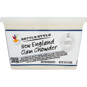 Ahold Clam Chowder, New England, Kettle Style