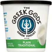 Greek Gods Plain Traditional Greek Style Yogurt