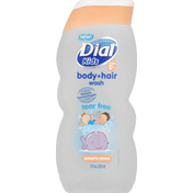 Dial Body + Hair Wash, Tear Free, Ages 2+, Peachy Clean