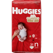 Huggies Baby Diapers, Size Newborn