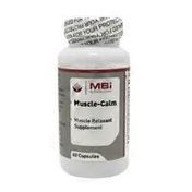MBi Nutraceuticals Muscle-Calm Muscle Relaxant Supplement Capsules