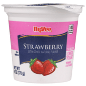 Hy-Vee Strawberry Lowfat Yogurt