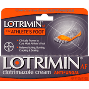 Lotrimin Clotrimazole Cream, for Athlete's Foot, Antifungal