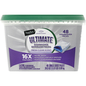 Signature Select Dishwasher Detergent Packs, Fresh Clean Scent