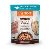 Instinct Healthy Cravings Real Tuna Recipe Grain-Free Wet Cat Food Topper