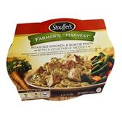 Stouffer's Roasted Chicken & Bowtie Pasta, with a Vegetable Medley