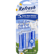 Refresh Your Car Odor Eliminating Vent Sticks Fresh Linen