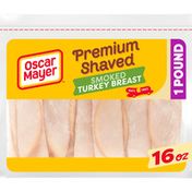 Oscar Mayer Premium Shaved Smoked Turkey Breast Sliced Deli Sandwich Lunch Meat
