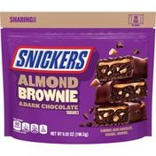 Snickers Dark Chocolate Almond Brownie Chocolate Candy Fun Size Bars Sharing Size