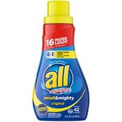 all Laundry Detergent Liquid, Original, 42 Loads