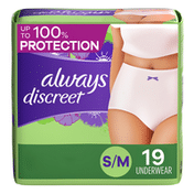 Always Discreet DISCREET Incontinence Underwear, Maximum