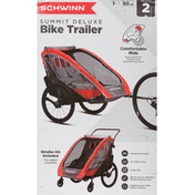 Schwinn Stroller Kit, Summit Deluxe, Bike Trailer, Red/Grey, Ages 1+