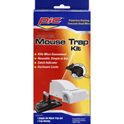 Pic Mouse Trap Kit, Indoor/Outdoor