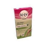 Veet Salon Line Ready To Use Cold Wax Strips For Normal To Dry Skin