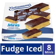 Entenmann's Minis Fudge Iced Golden Cakes