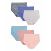 Hanes Women's Pure Comfort Microfiber Brief Underwear