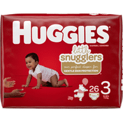 Huggies Baby Diapers, Size 3