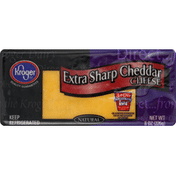Kroger Cheese, Extra Sharp Cheddar