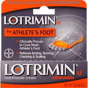 Lotrimin Clotrimozole Cream, for Athlete's Foot, Antifungal