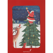 Papyrus Holiday Cards, Reaching for Star