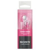 Sony Stereo Headphones, Fashion Earbuds, Pink