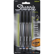 Sharpie Pens, Medium Point, Assorted Colors