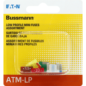 Bussmann Fuses, Low Profile, Assortment, Mini