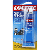 Loctite Waterproof Sealant, Clear Silicone, Transparent