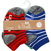 So Dorable Socks with Gripper, 2T-4T