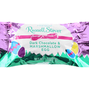 Russell Stover Marshmallow Egg, Dark Chocolate