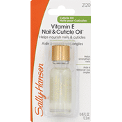 Sally Hansen Nail & Cuticle Oil, Vitamin E, 2120