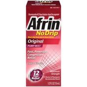Afrin No Drip Maxium Strength Original Pump Mist Nasal Decongestant