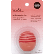 eos Lip Balm, Sunscreen, Active Protection, Fresh Grapefruit
