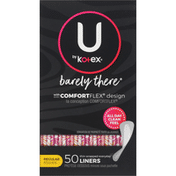 U by Kotex Barely There Liners, Light Absorbency