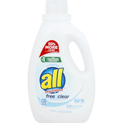 all Detergent, Free Clear