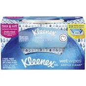 Kleenex Gentle Clean Wet Wipes Flip-Top Pack