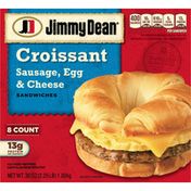 Jimmy Dean Frozen Sausage, Egg & Cheese Croissant Breakfast Sandwich