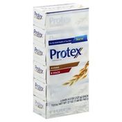Protex Bar Soap, Cleansing, Avena, 6 Pack