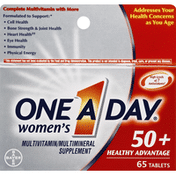 One A Day Multivitamin/Multimineral Supplement, Women's, 50+, Tablets