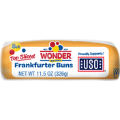 Wonder Bread Top Sliced Frankfurter Buns