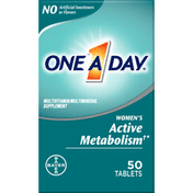 One A Day Multivitamin, Women's Active Metabolism, Tablets