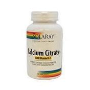 Solaray Calcium Citrate with Vitamin D-3