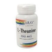Solaray L-theanine 200mg Dietary Supplement