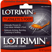 Lotrimin Antifungal, for Athlete's Foot, Cream