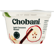 Chobani Low-Fat Greek Yogurt Apple Cinnamon Blended