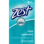 Zest Family Deodorant Bars, Aqua