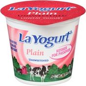 La Yogurt Plain Unsweetened Lowfat Yogurt