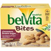 belVita Breakfast Biscuit Bites, Cinnamon Brown Sugar Flavor