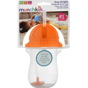 Munchkin Straw Cup, Weighted, Any Angle, 12+ Months