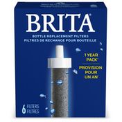 Brita Water Bottle Filter, Premium Water Bottle Replacement Filters, BPA Free